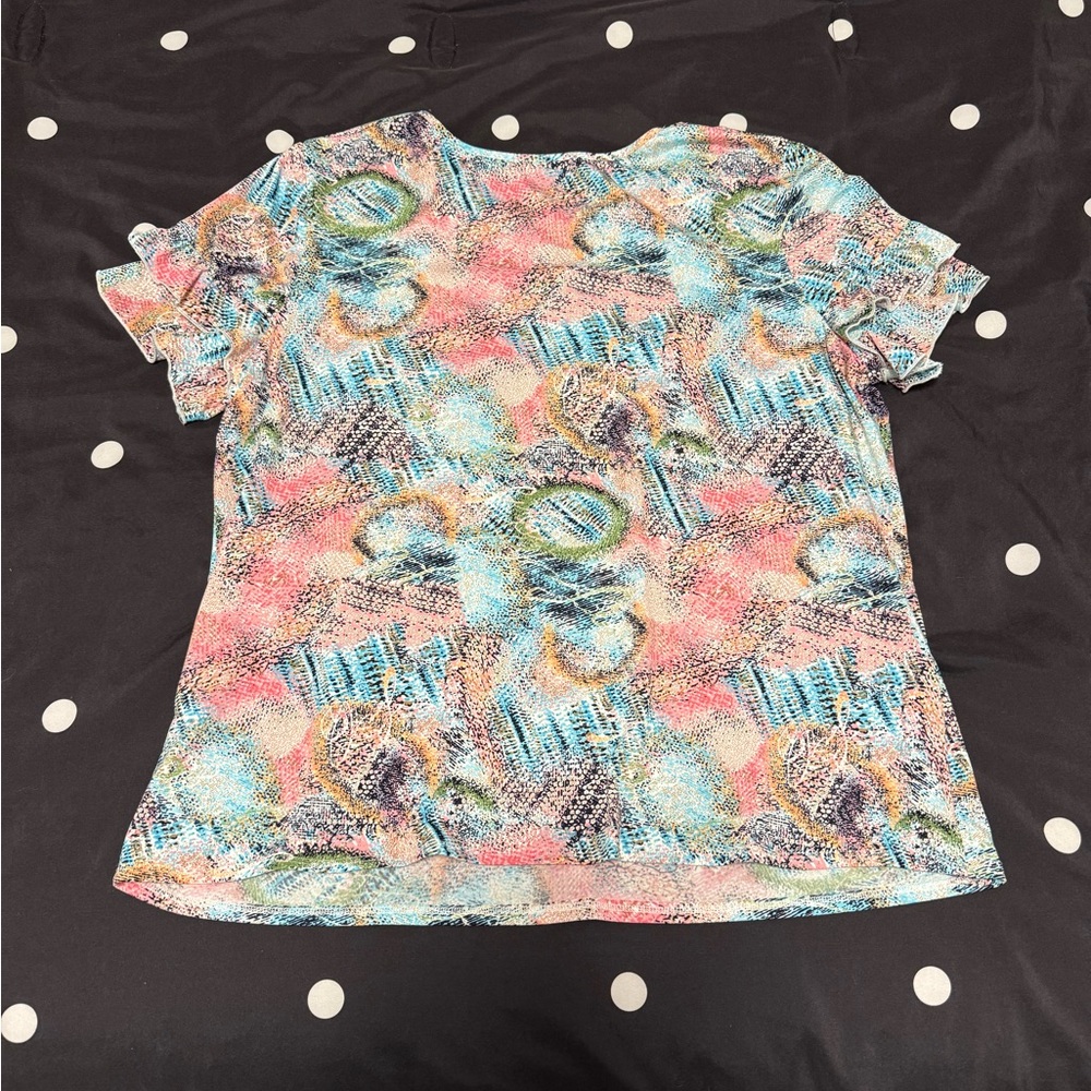 Colorful Patterned Top - Picture 2 of 3